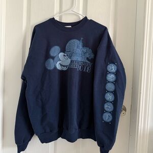 Walt Disney World 2018 Navy Crewneck Sweatshirt